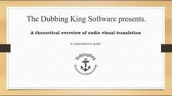 'Video thumbnail for A Theoretical Overview Of Audio Visual Translation (Case Study)'