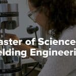 Msc. in Welding engineering
