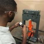 weld bend tester