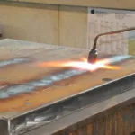 Flame-straightening