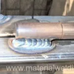Welding barrel hinges