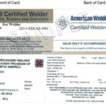 aws welder certification welding certification