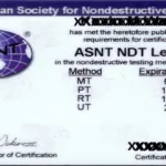 NDT certification