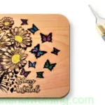 Wood burning with soldering iron