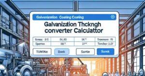 Galvanization Coating Thickness Converter calculator